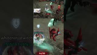DIABLO IMORTAL #1TEMPEST WORLD WIDE PVP HORDE MODE | #white_ninja_twitch_live on #Twitch