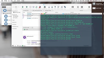 [프로젝트 관리][git flow command] 06 추가 source tree 에서  git flow