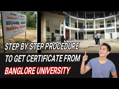 Complete Details To Get Any Documents From Banglore University