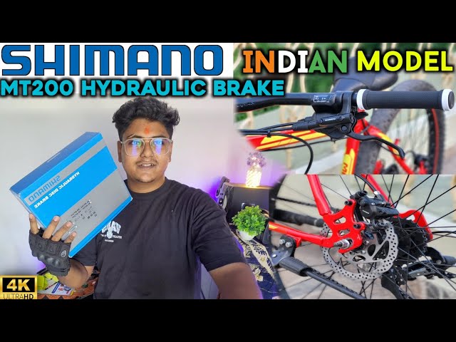 SHIMANO MT200 INDIAN model Hydraulic brake #viralvideo #cycle #cyclestunt #shimano #mtb #cyclevlog