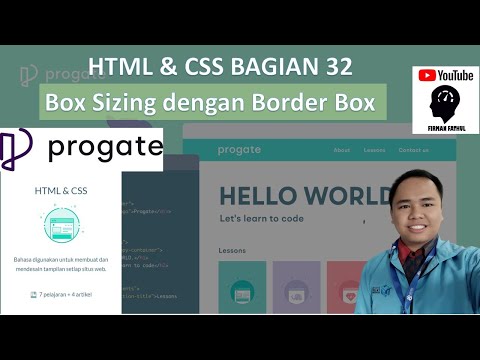 #32 Box Sizing HTML dan CSS