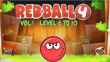 Red Ball 4: Gameplay Part-2 Level [6 To 10] 😉