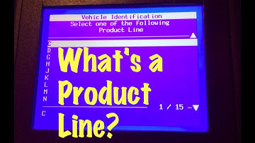 GM Tech2 Scan Tool: Where to find GM Product Line Codes (1991 - 2013 GM NAO Vehicles)