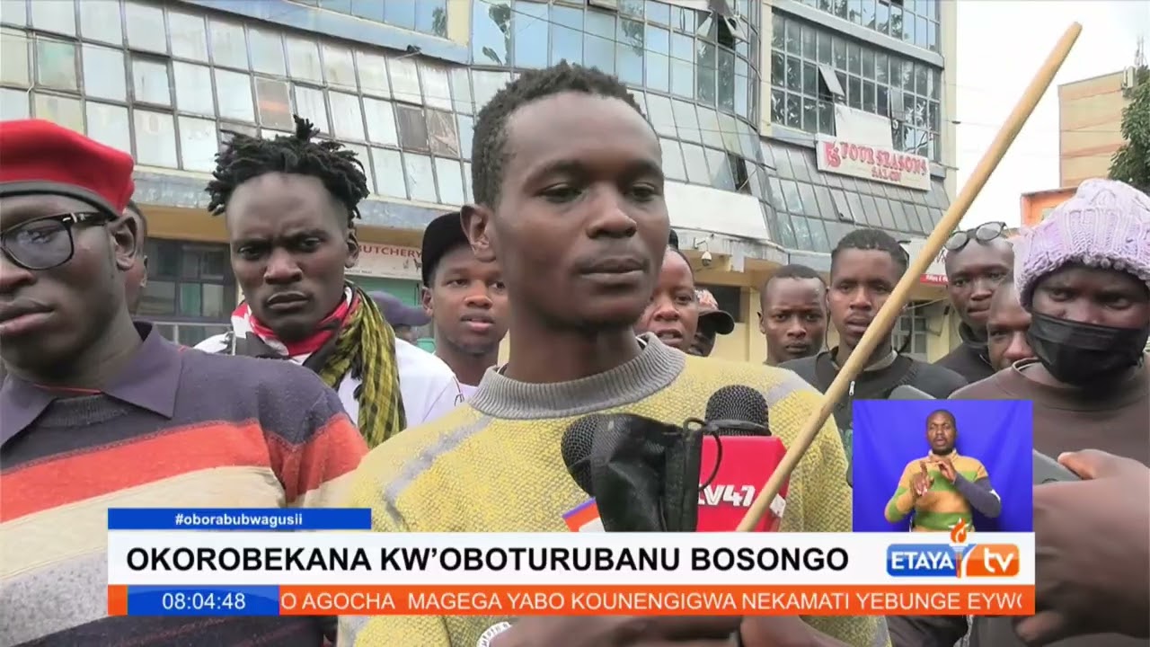 Saba Saba demos in Kisii turn Chaotic  as alleged goons interrupt peaceful demos