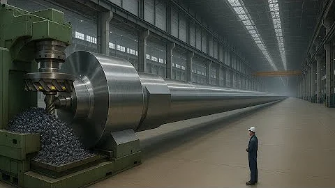 Inside The Heavy Duty CNC Machining & Forging Plant. Modern Heavy Machinery & Equipment In Working