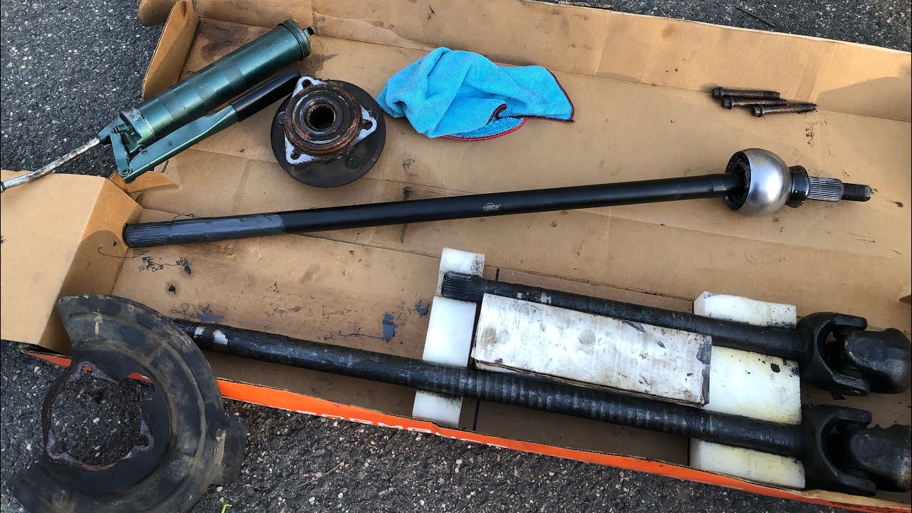 RCV Warranty Axle Shaft Replacement