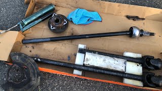 RCV Warranty Axle Shaft Replacement