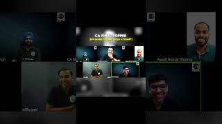 CA Final Topper May 2026 🔥🙌 | #physicswallah #cawallah #caedits #exam #icai #shorts #Topper