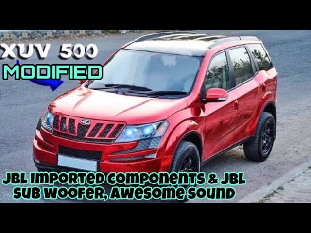 jbl speakers for xuv 500