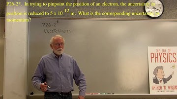 Joy physics probs 26- Uncertainty