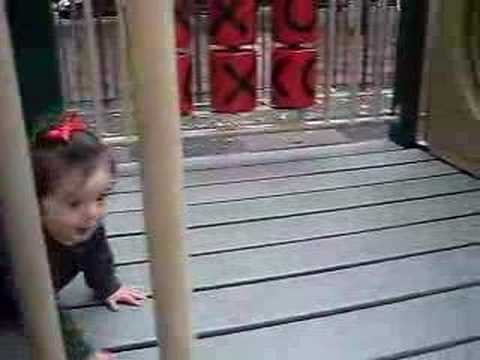 Eva at the playground