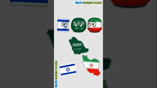 Enemies of Saudi Arabia and Myanmar #countryballs #shorts #edit