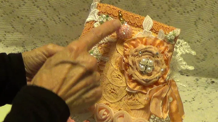 Needle book,Handmade Flowers and Surprise from Kar...