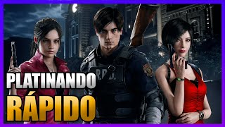 Platina do Resident Evil 2 - Guia de Troféus e Conquistas