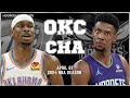 Oklahoma city thunder vs charlotte hornets full game highlights  apr 7  2024 nba season