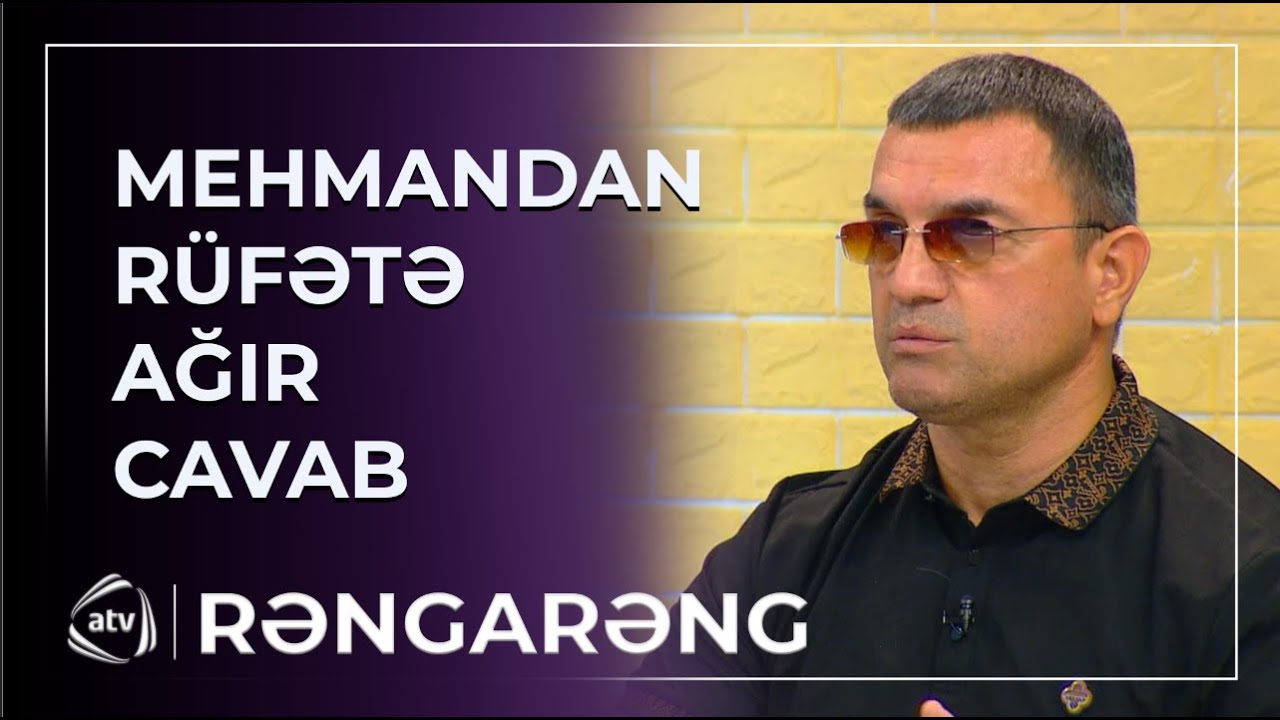 “Meyxana ciddi sənət deyil” deyən Rüfətə Mehmandan AĞIR CAVAB / Rəngarəng