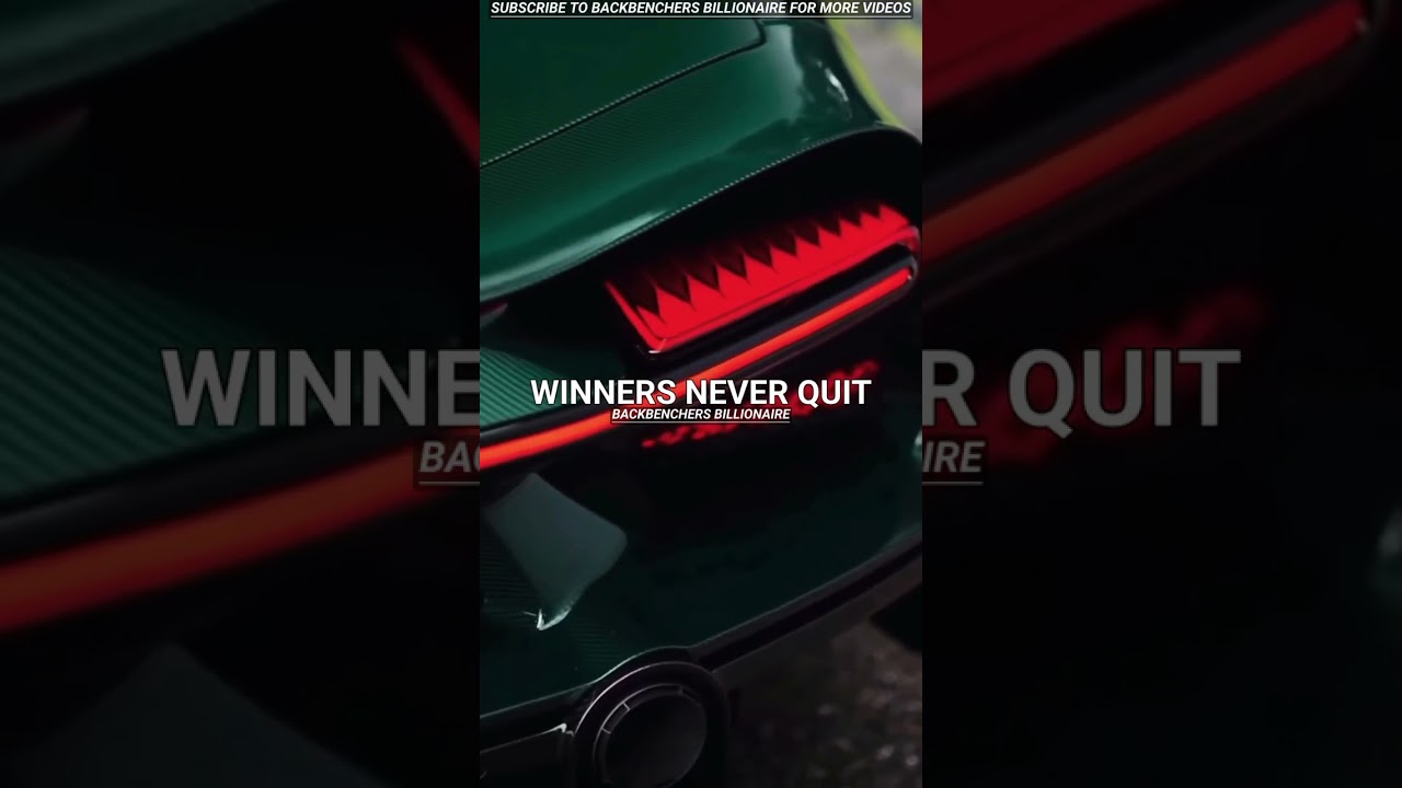 WINNER NEVER QUIT    | whatsapp status Billionaire Attitude Status #shorts #motivation #motivational