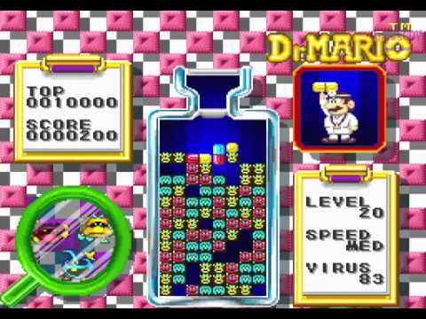 SFC ドクターマリオ レベル20 - YouTube