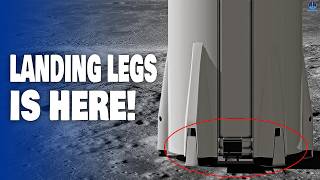 SpaceX Revealed Starship's Landing Legs Technique on the Moon…Engineering genius!