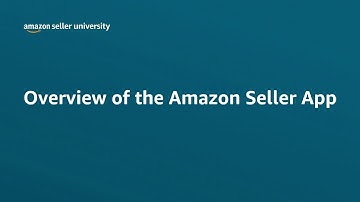 How to use the Amazon Seller App to Sell on Amazon | Seller University | Amazon India