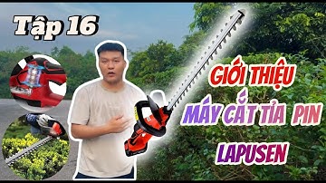 Trải Nghiệm Lapusen 20V – Cắt Hàng Rào Trong Vườn Siêu Dễ!