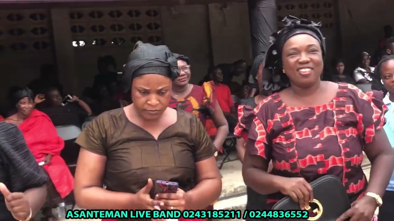 So Nice Mama Esthers Song Nea Aba Biara Was Performed By Asanteman Live Band  ghanamusic