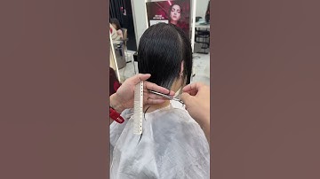 Tóc bob dành cho các bạn tóc mỏng nha #leasteam #haircut #leashair #hairstyle