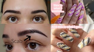 My Microblading Touch Up Experience, A First Date, & Worst Nail Salon Appointment by Christina Lazo 81 views 2 years ago 15 minutes