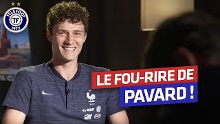 Le fou rire de Benjamin Pavard (Equipe de France)