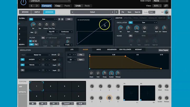 Alchemy modulation as quickly as possible