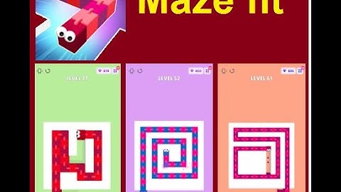 Maze Fit (by VOODOO) Gameplay Walkthrough 1 to 50 Levels (Android)