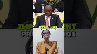 Why is Cyril Ramaphosa facing impeachment talks