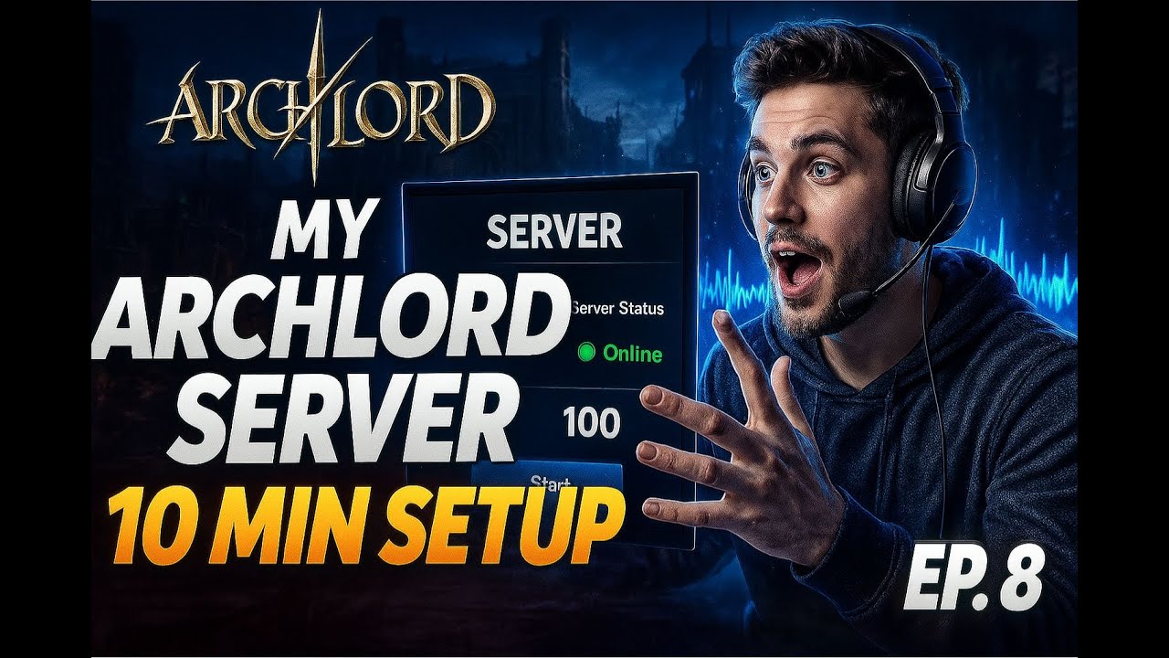 Как создать сервер Archlord EP8 (полное пошаговое руководство)
