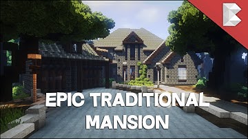 Minecraft: Epic Traditional Mansion (Build Tour 2017)