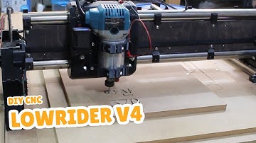 DIY CNC Router LowRider V4 - Part3 Control board, Test cut