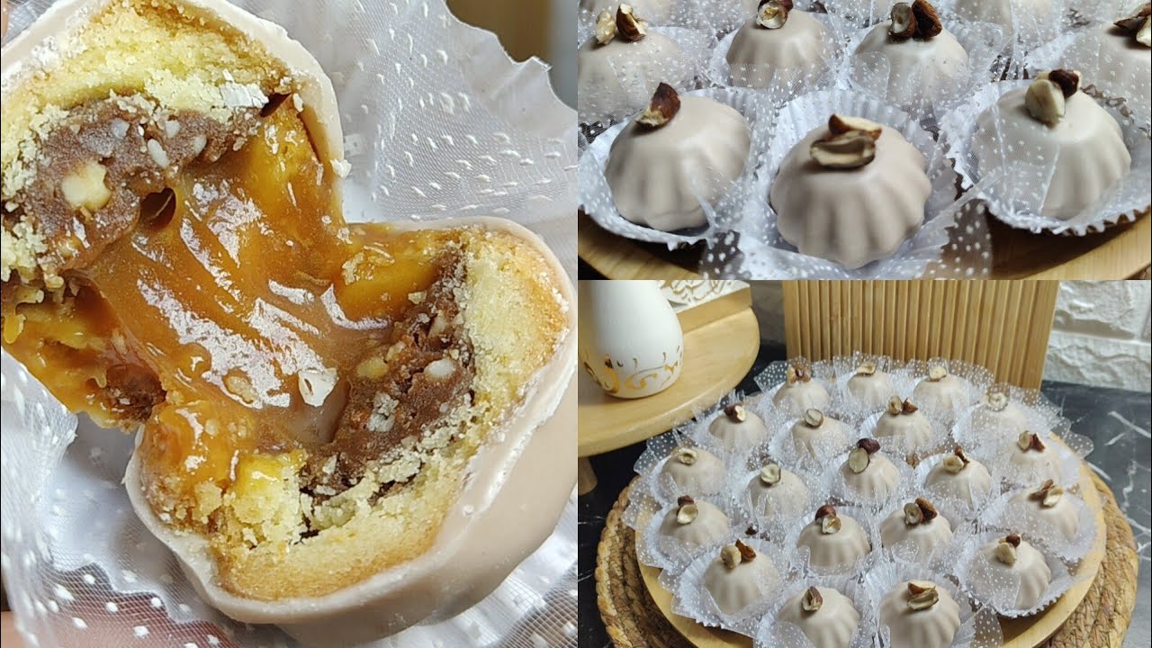 جديد حلويات العيد 2026💥 2 ملاعق زبدة أكثر من 60 حبة 😱 بحشوة النوڨة من أبن وأروع الحلويات ترند العيد 