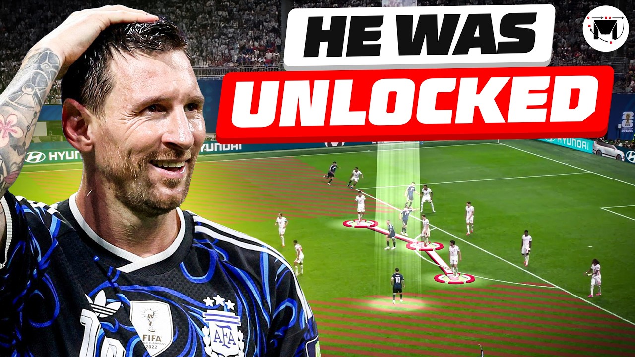 How England Let Messi Take Over The Game