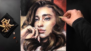 Pastel Drawing of ASMR Lumi ✨ no music, no talking