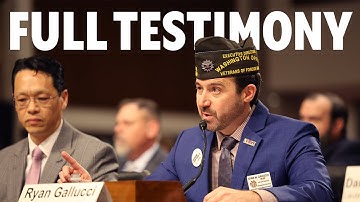 “Honor the Contract”: VFW’s Ryan Gallucci Defends Veterans Before the SVAC