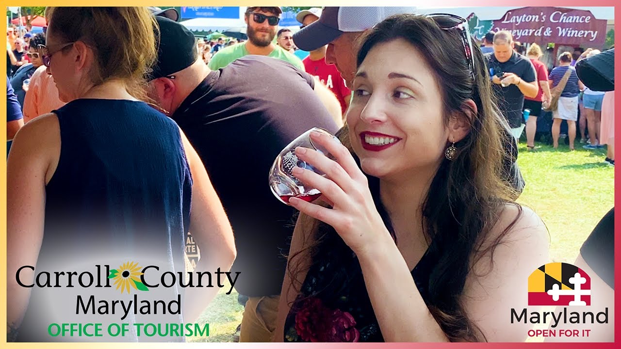 Maryland Wine Festival Carroll County, MD Office of Tourism (2023 Ad