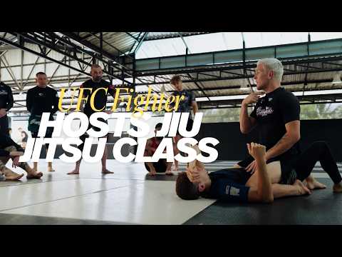 UFC Fighter Colby Thicknesse Teaches Jiu Jitsu at Bangtao