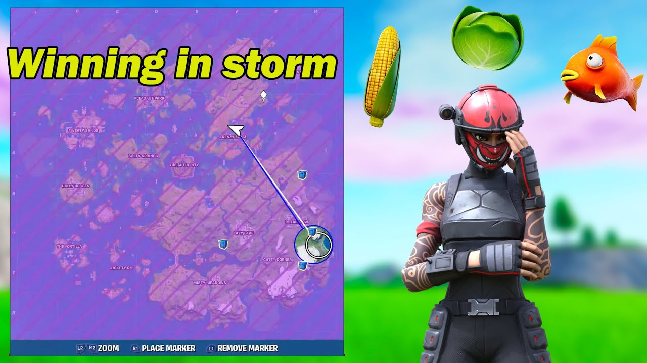 TRYING TO WIN IN NEW FORTNITE CHAPTER 2 SEASON 3 IN THE STORM CHALLENGE! - YouTube