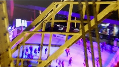 Ice Rink On The Eiffel Tower