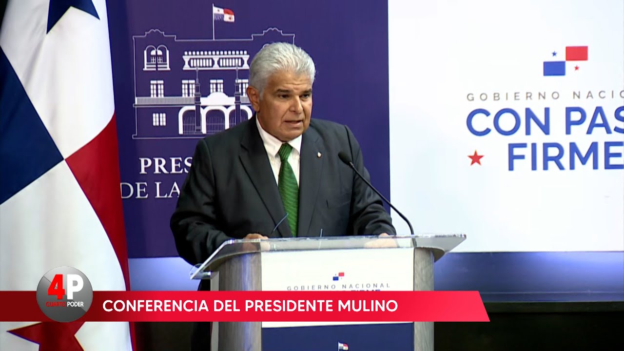 Presidente Mulino explica avance de las conversaciones sobre la CSS en su conferencia semanal