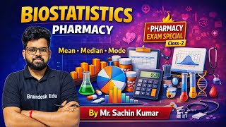 Biostatistics Class 2: Mean, Median, Mode Explained 🔥