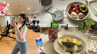 what i eat in a week to lose weight  (1200 calories per day) | diet vlog
