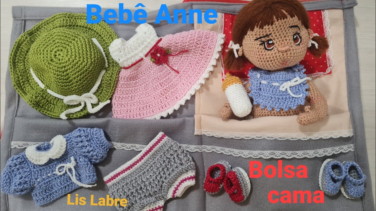 Boneca com roupa de croche - Lizete artesanato - Bonecas - Magazine Luiza