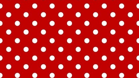 Polka Dot pattern in GIMP 2.8