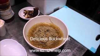 Korean Famous Restaurants Delicious Buckwheat With Yulia