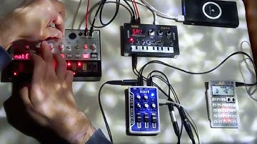 Making Trance With Volca Bass - Very First Time (Uncut Behind the Scenes Video)